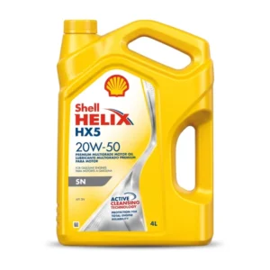 Aceite Shell Helix HX5 20W-50 Mineral Multigrado Garrafa 4 Litros